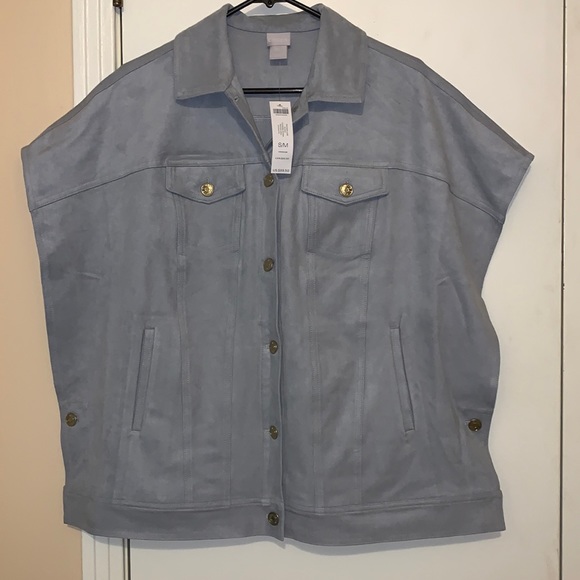 Chicos trucker cape nwt - Picture 1 of 5